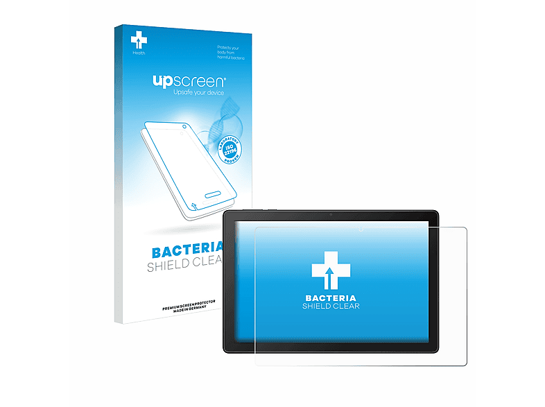 UPSCREEN antibakteriell klare Schutzfolie(für Alcatel 3T10 2020)