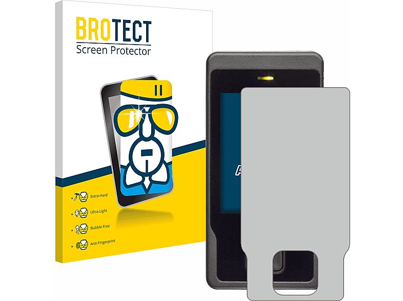 BROTECT Airglass klare Schutzfolie(für Medtronic Intellis Therapy Programmer)