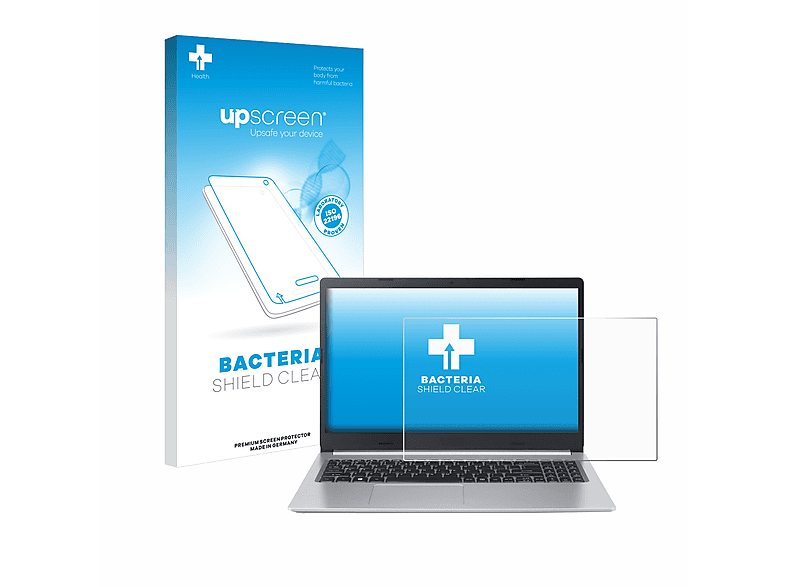 UPSCREEN antibakteriell klare Schutzfolie(für Acer Aspire 5 A515-45)