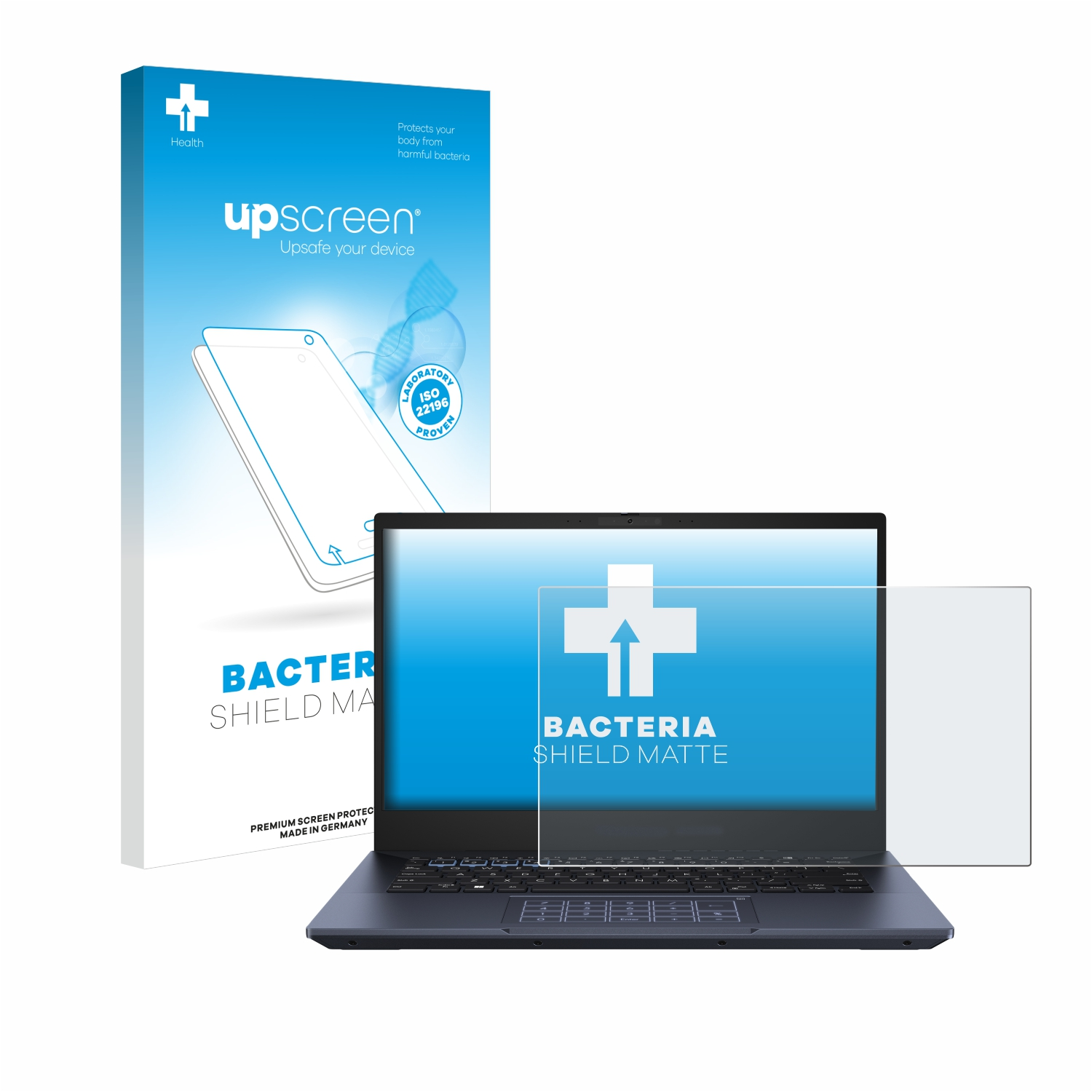 UPSCREEN Schutzfolie(für B5 antibakteriell matte ExpertBook entspiegelt B5402C) ASUS OLED