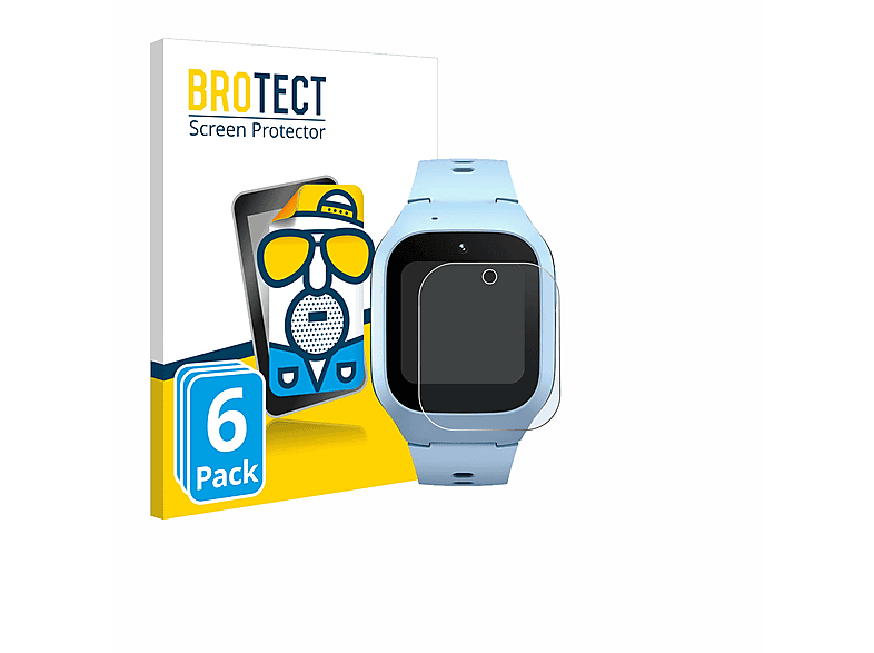 BROTECT 6x matte Schutzfolie(für Xiaomi Smart Kids Watch)