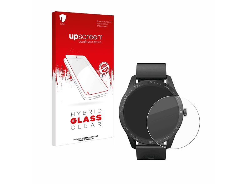 klare SilverCrest UPSCREEN Fitness-Smartwatch) Schutzfolie(für