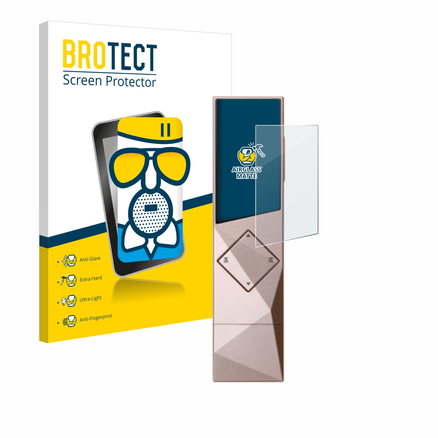 iAudio Cowon BROTECT U7) Airglass Schutzfolie(für matte