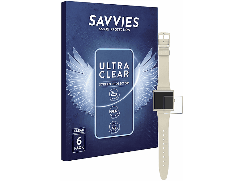 ?) SAVVIES IF Swatch Schutzfolie(für WHAT ... klare 6x