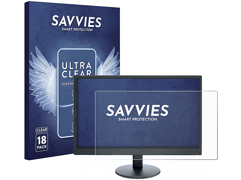 SAVVIES 18x klare Schutzfolie(für X-S20) Fujifilm