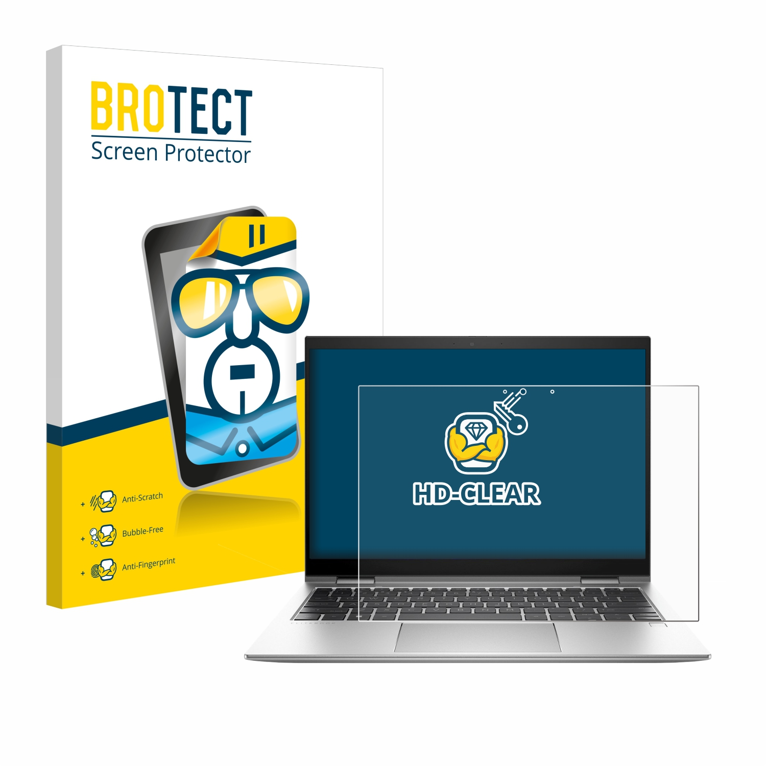 BROTECT klare Schutzfolie(für HP EliteBook x360 830 G10)