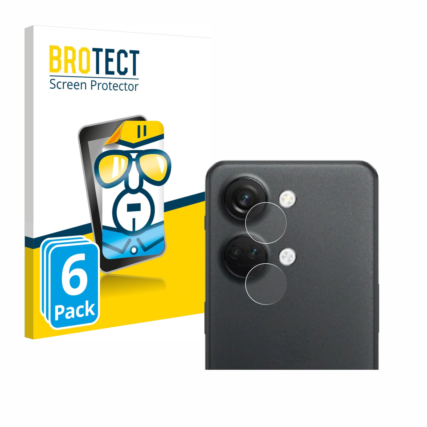 Nord BROTECT 3 Schutzfolie(für OnePlus 5G) klare 6x