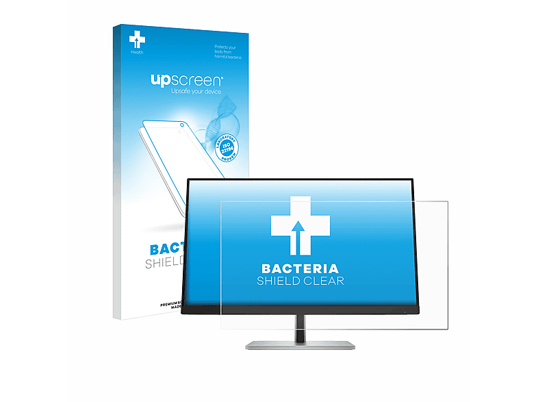 UPSCREEN antibakteriell klare Schutzfolie(für HP E24 G5 Non-Touch)