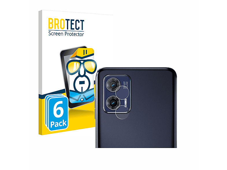 BROTECT 6x klare Schutzfolie(für Motorola Moto G73 5G)