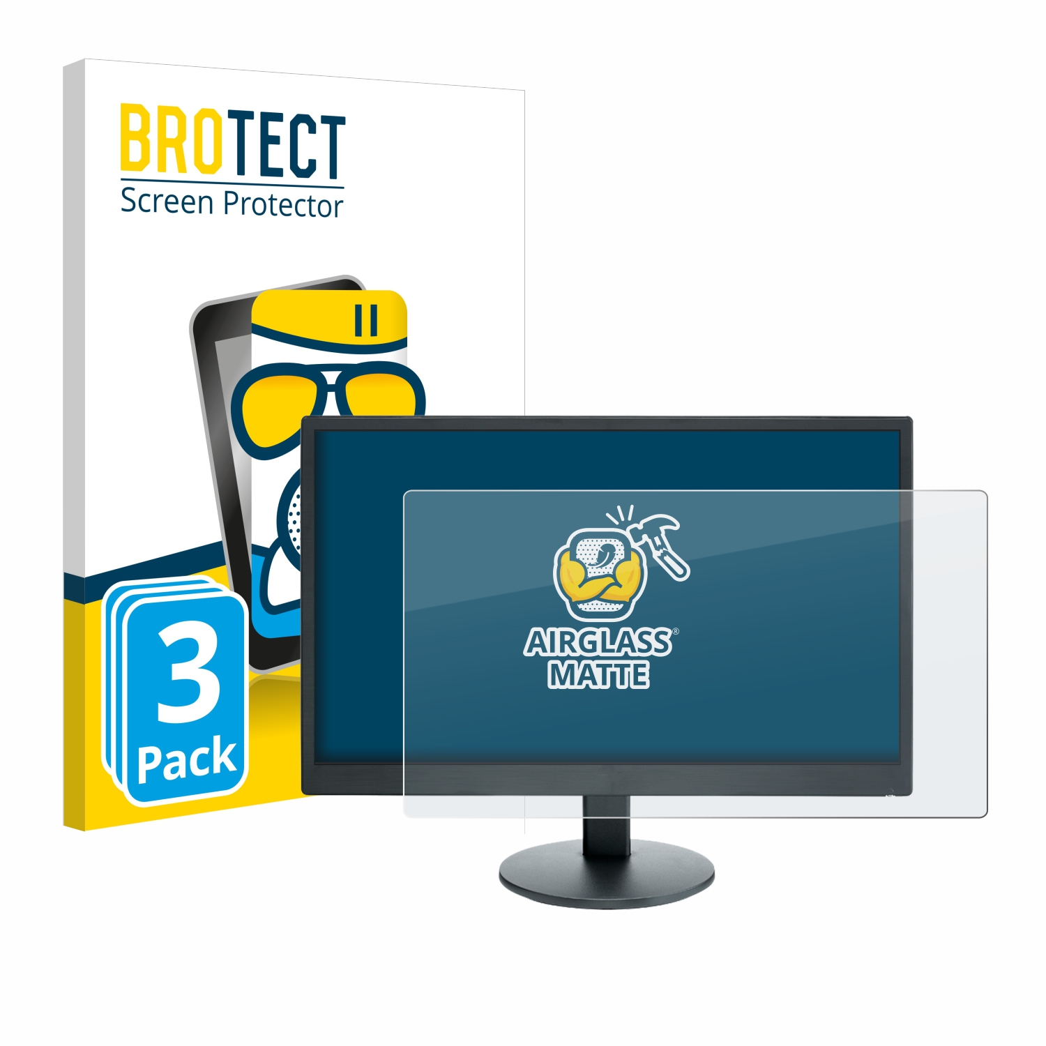 BROTECT Schutzfolie(für 3x Airglass Fujifilm matte X-S20)