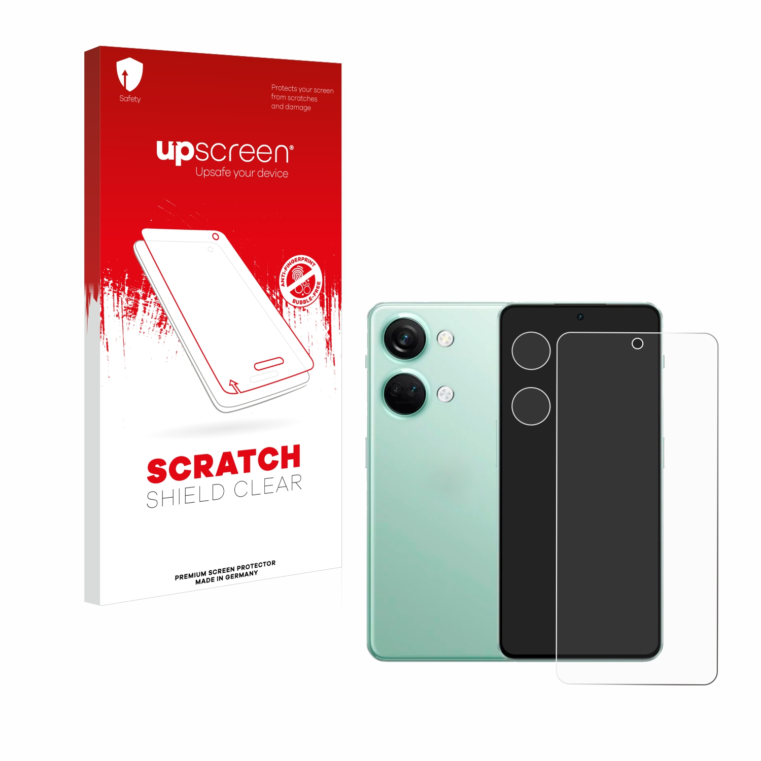 UPSCREEN Kratzschutz klare 5G) 3 Nord Schutzfolie(für OnePlus