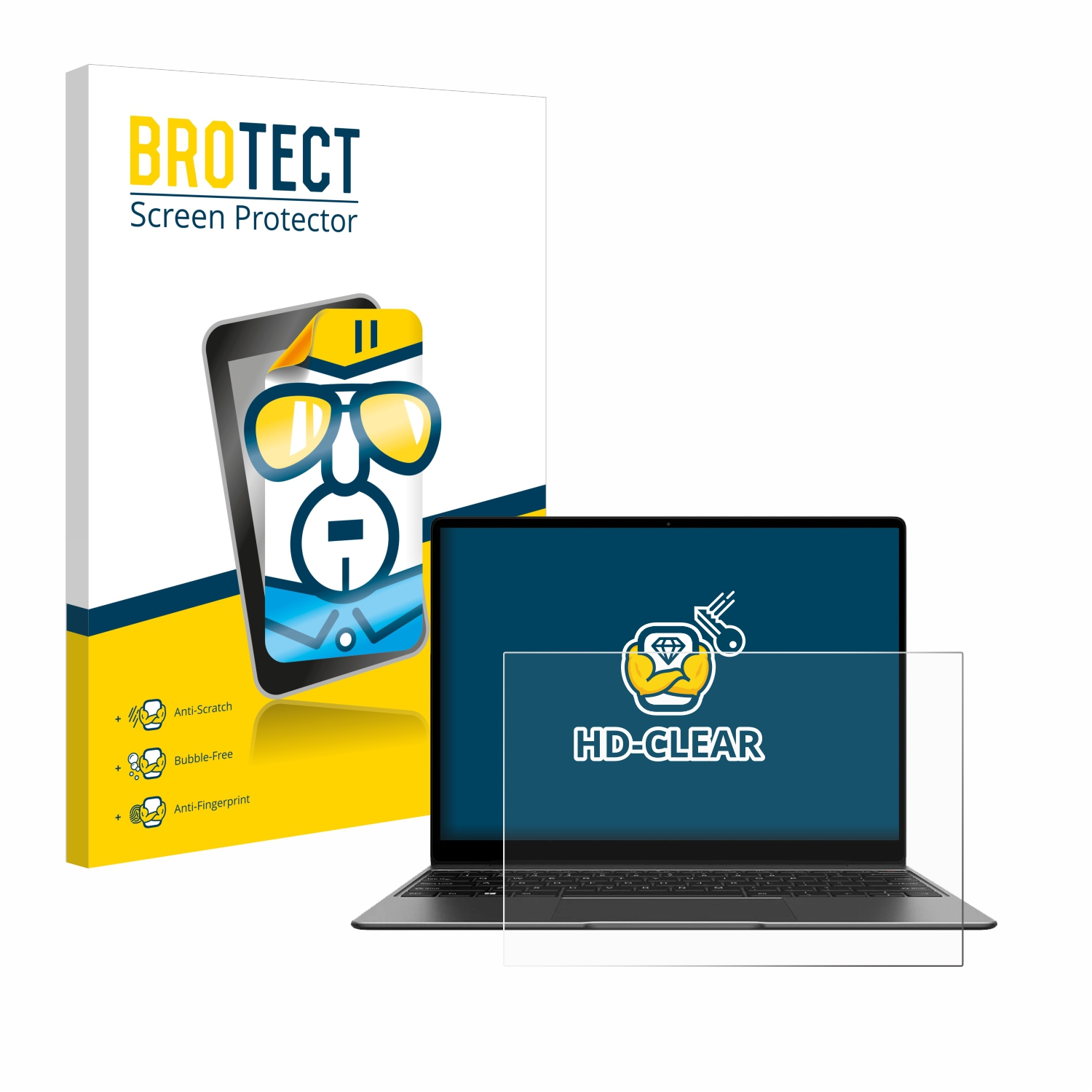 BROTECT klare Schutzfolie(für Chuwi CWI570) X CoreBook