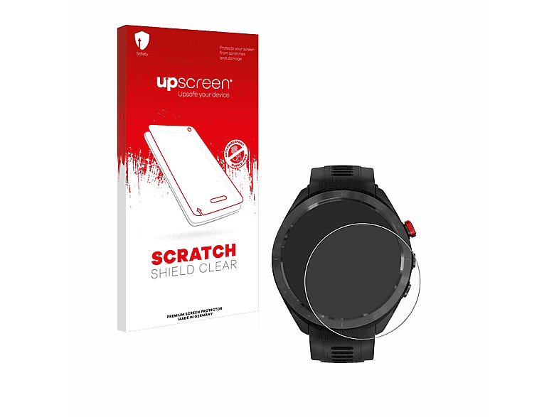 UPSCREEN Kratzschutz klare Schutzfolie(für Garmin Approach S70 (47 mm)) | Smartwatch Schutzfolien & Gläser