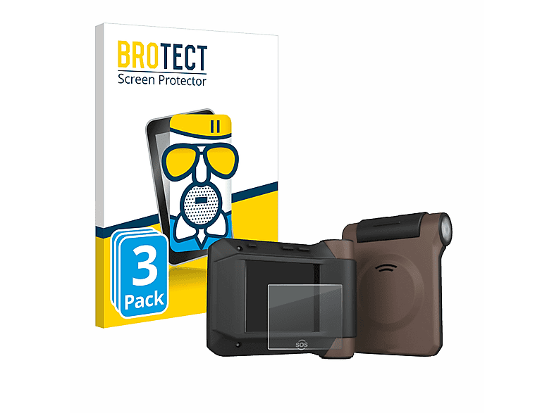 BROTECT 3x Airglass matte Schutzfolie(für Swissphone s.Quad C45) | Schutzfolien & Schutzgläser