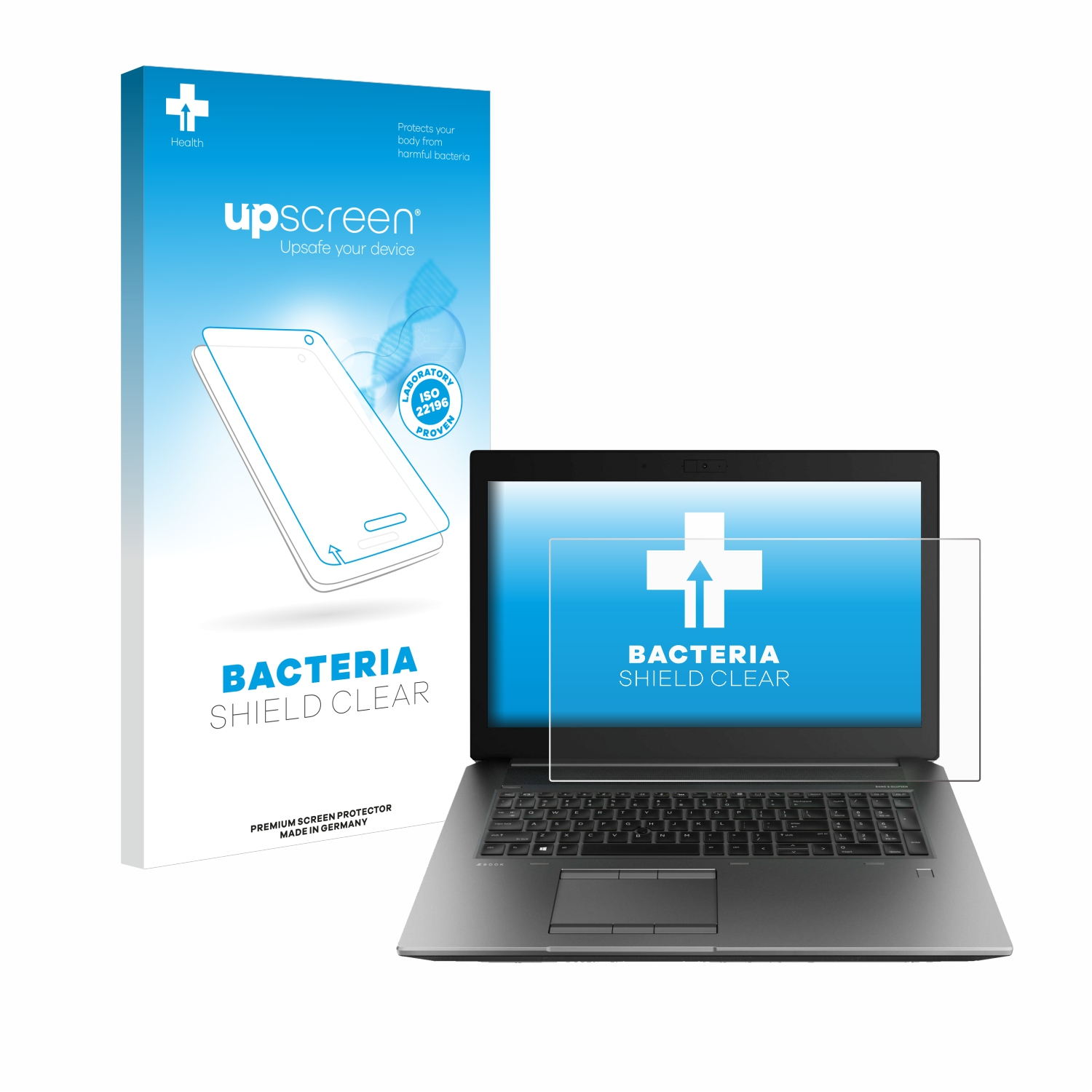 17 klare Schutzfolie(für HP UPSCREEN G6) antibakteriell