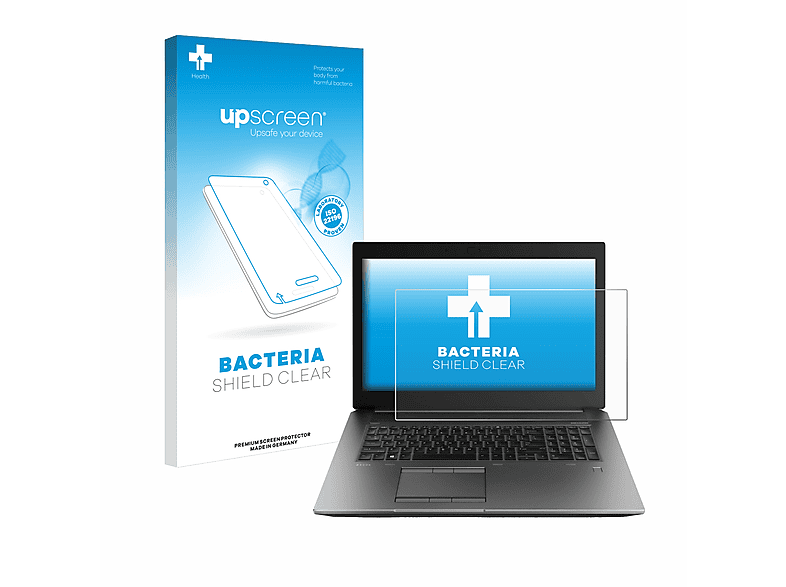 UPSCREEN antibakteriell klare Schutzfolie(für HP 17 G6)
