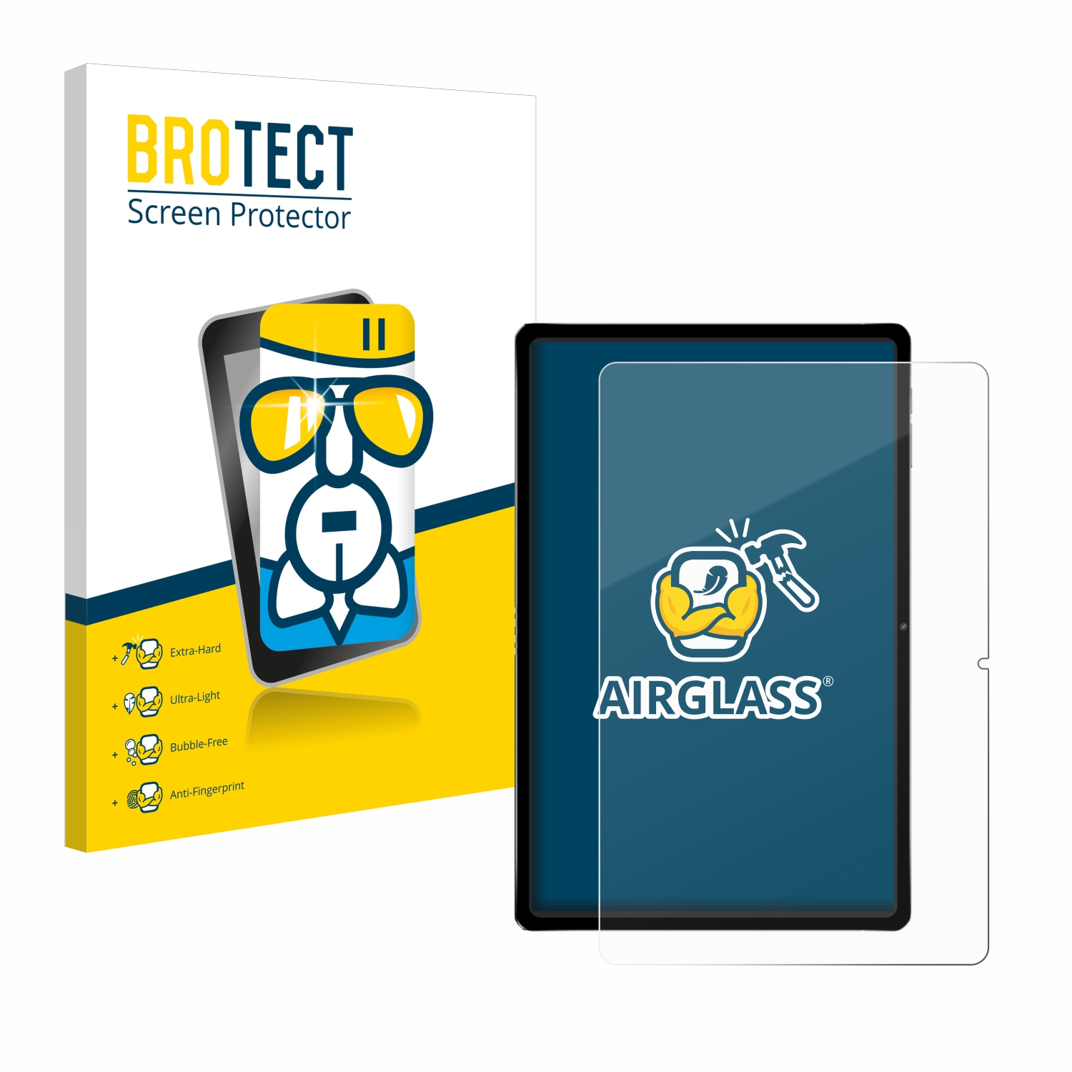 BROTECT Airglass klare Schutzfolie(für ZTE Magic Nubia Red Tablet)
