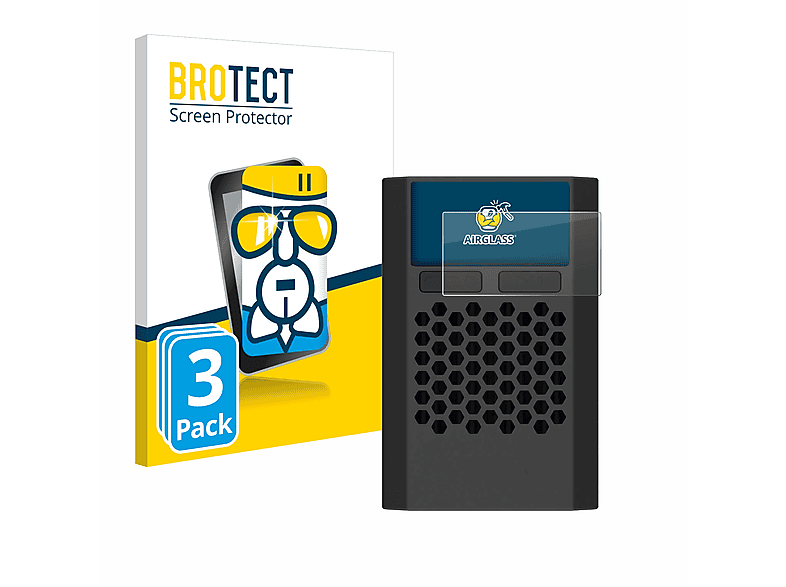 BROTECT ISDT Airglass Schutzfolie(für 3x klare PD60)