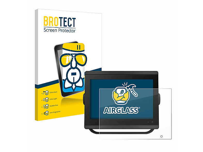 Airglass klare 8610) BROTECT GPSMAP Schutzfolie(für Garmin