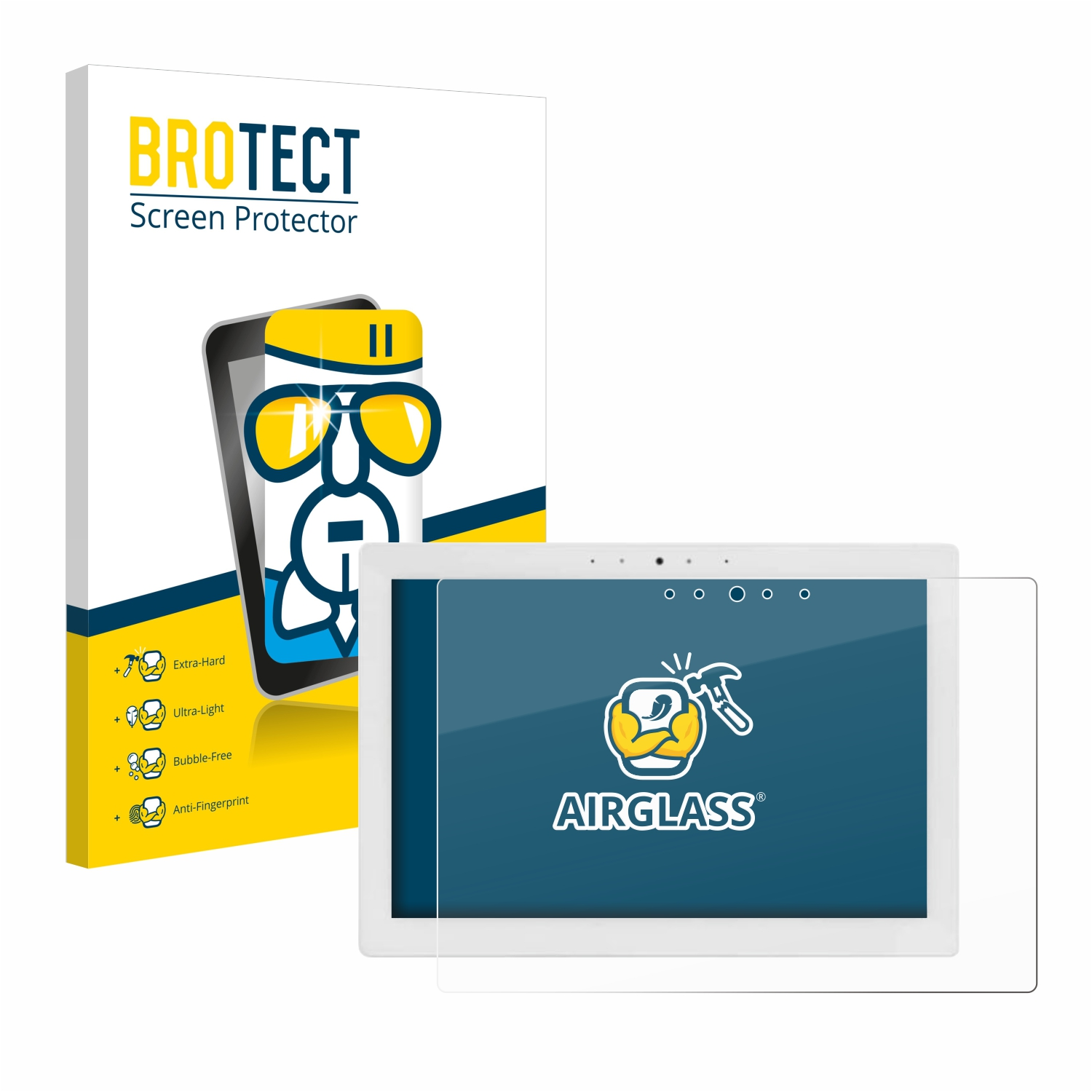 BROTECT Airglass klare Schutzfolie(für Touchscreen T4 Control 8\