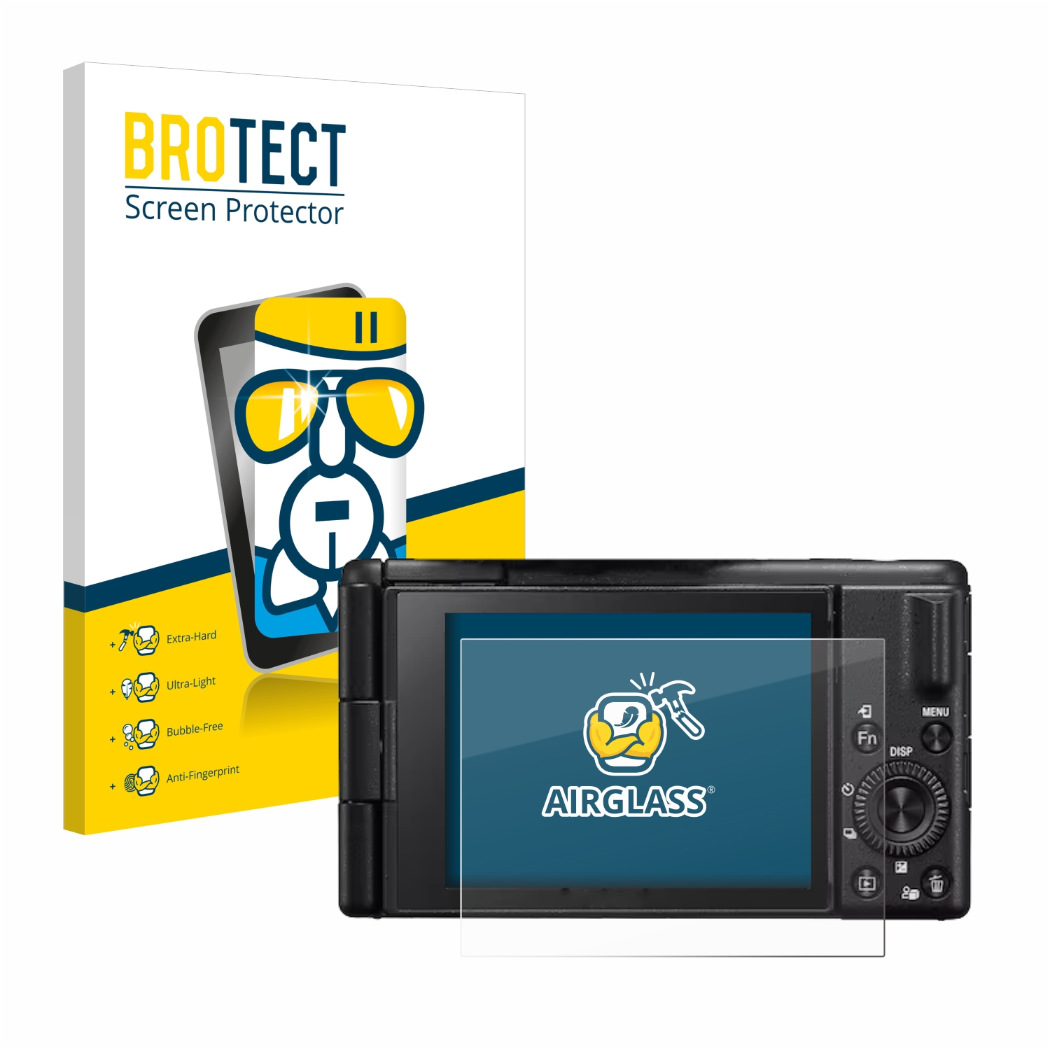 BROTECT Airglass klare Schutzfolie(für Sony ZV-1M2)