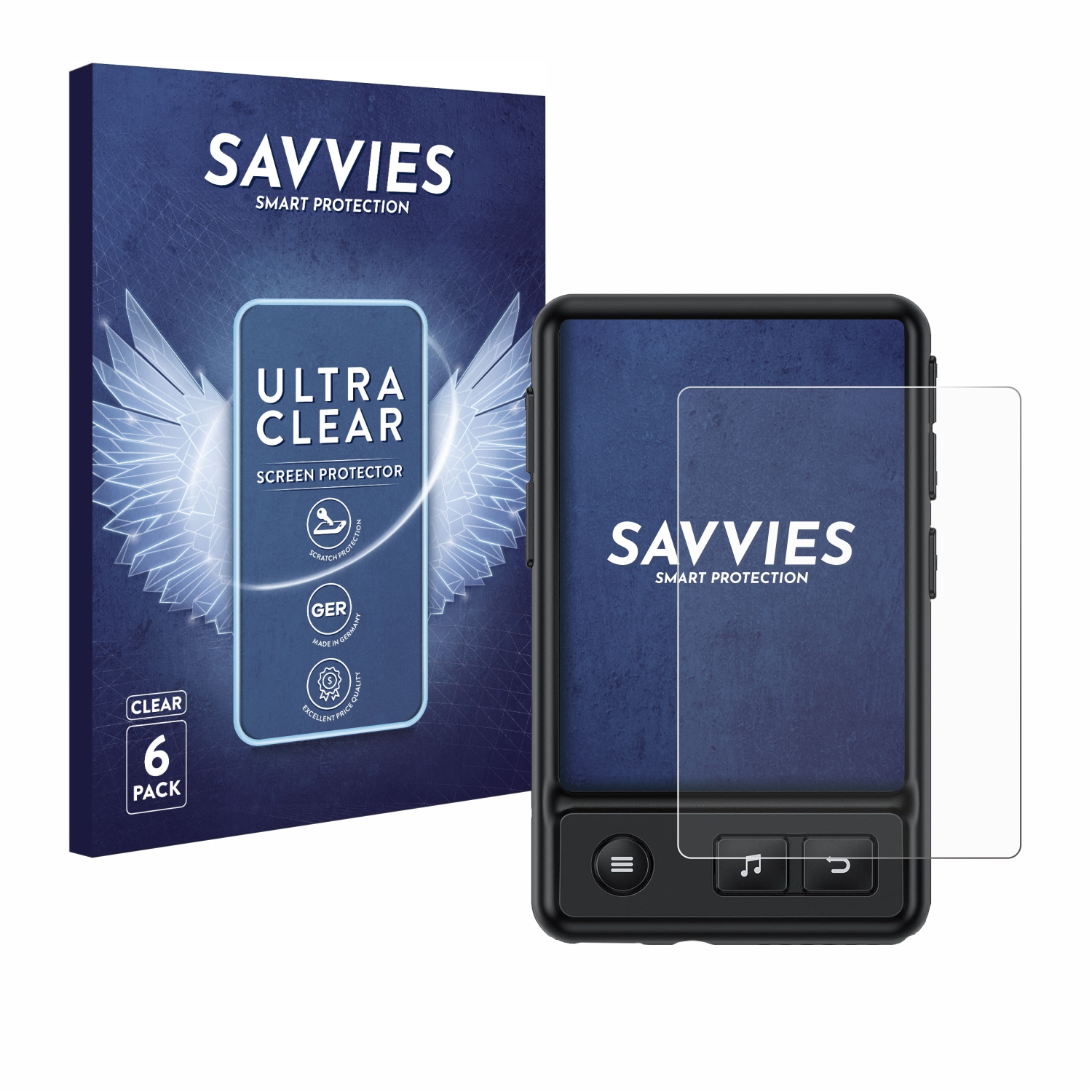 SAVVIES 6x Schutzfolie(für A30X) klare AGPtek