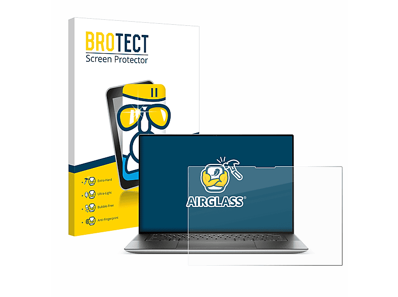 BROTECT Airglass klare Schutzfolie(für Dell XPS 15 9530 Touch)