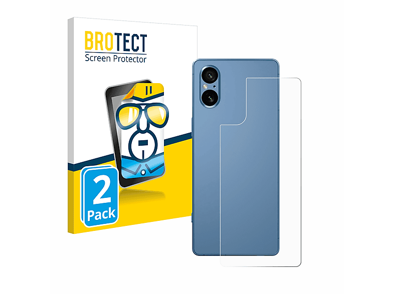 BROTECT 2x klare Schutzfolie(für Sony Xperia 5 V)