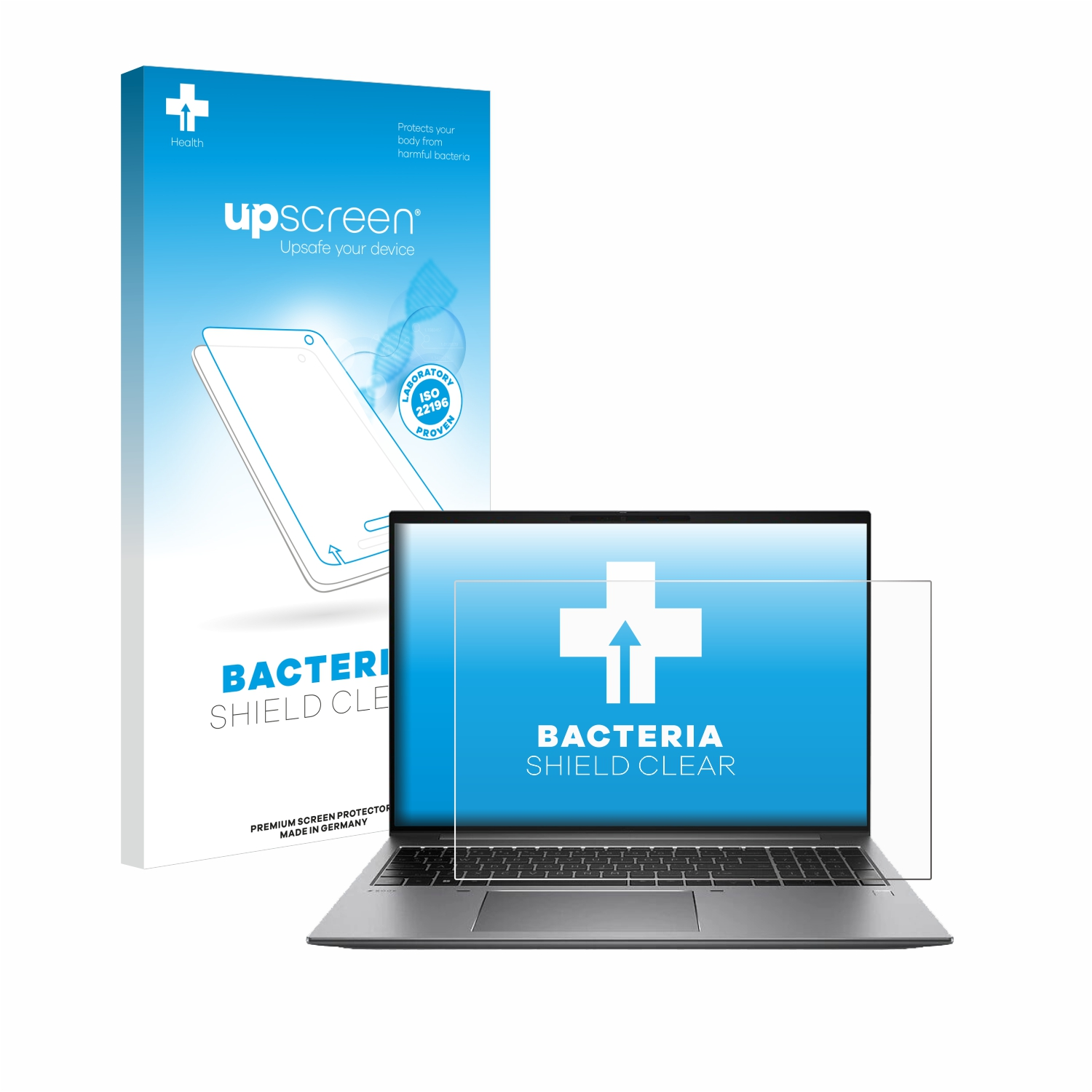 UPSCREEN antibakteriell klare Schutzfolie(für HP 16 Firefly Zbook G10)