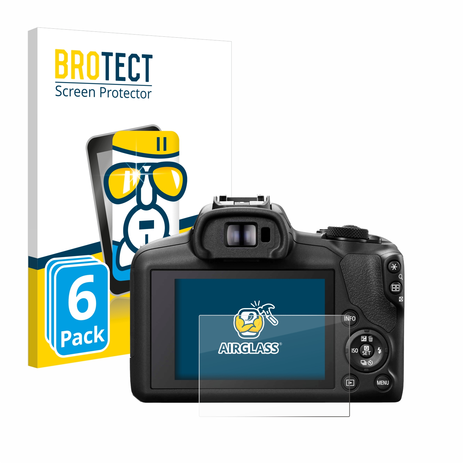 EOS 6x Canon Airglass klare Schutzfolie(für BROTECT R100)