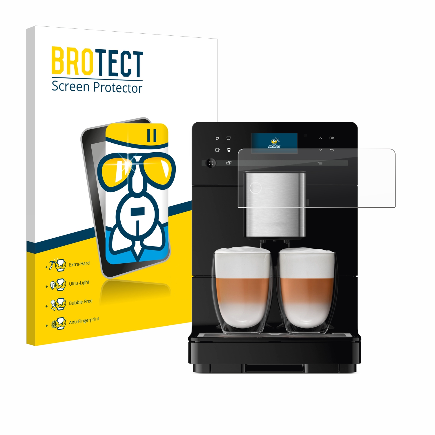 CM5300) Airglass BROTECT klare Miele Schutzfolie(für