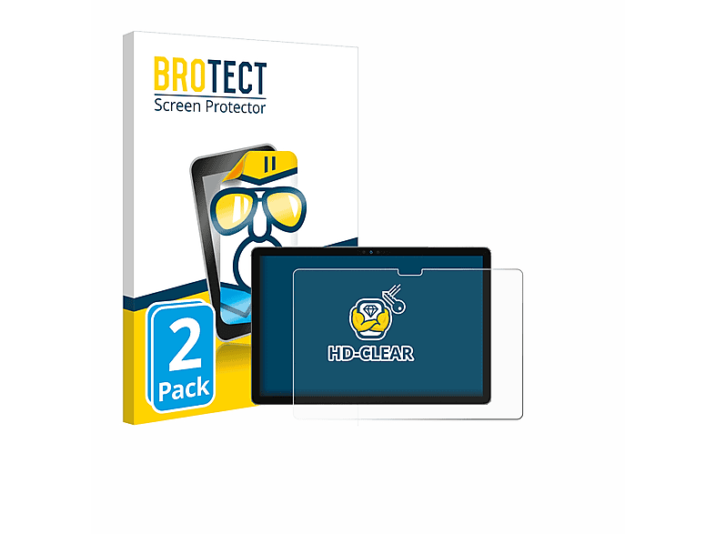 BROTECT A8) 2x Tab klare Schutzfolie(für Ulefone