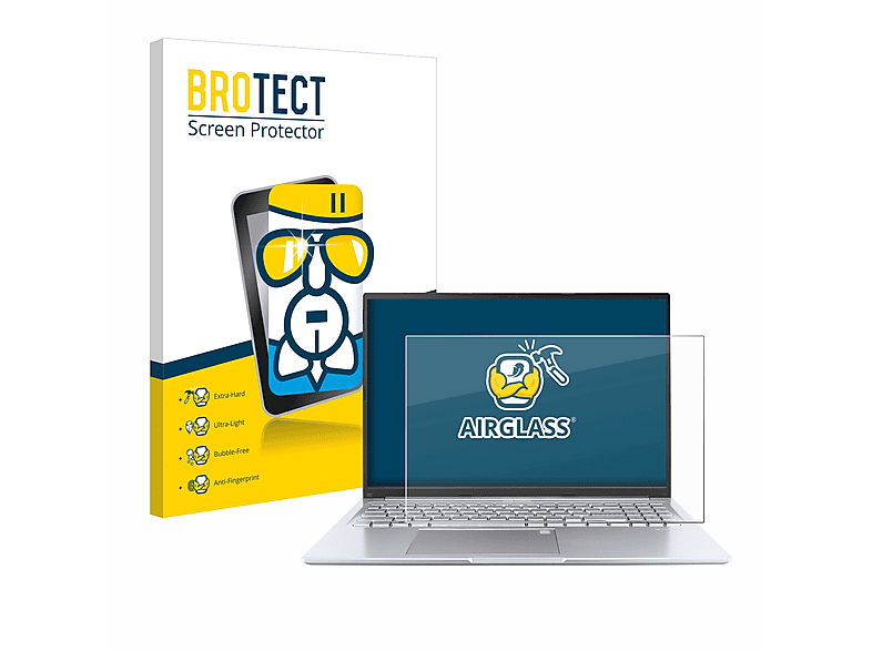 BROTECT Airglass klare Schutzfolie(für ASUS Vivobook 16)