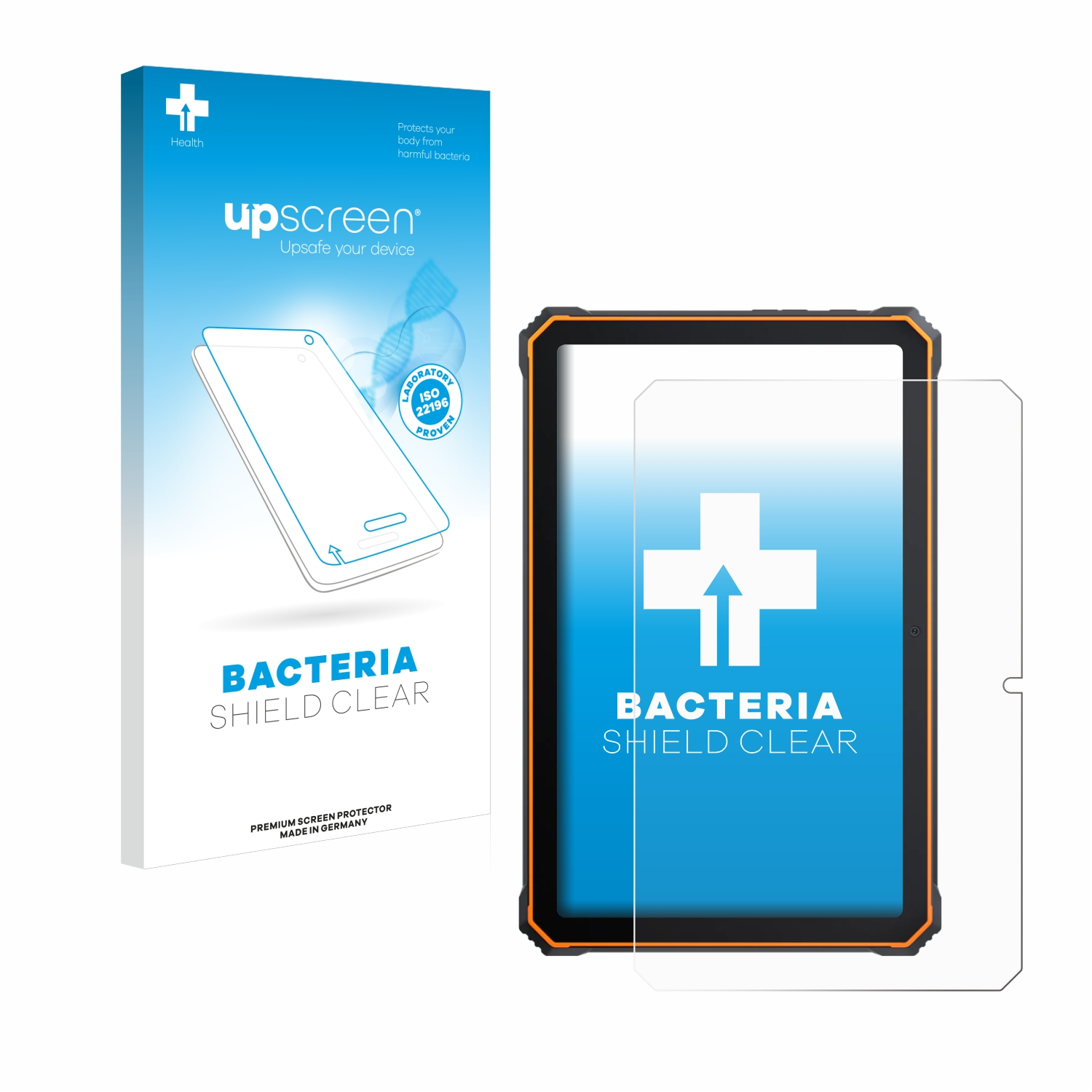 UPSCREEN antibakteriell klare Schutzfolie(für Blackview Active 10,36\