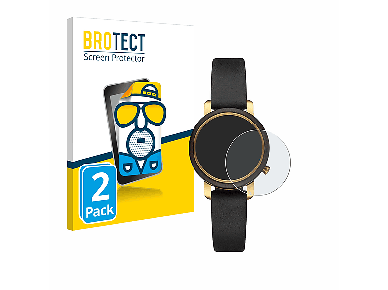 BROTECT 2x matte Schutzfolie(für Kerbholz Sophie) | Smartwatch Schutzfolien & Gläser