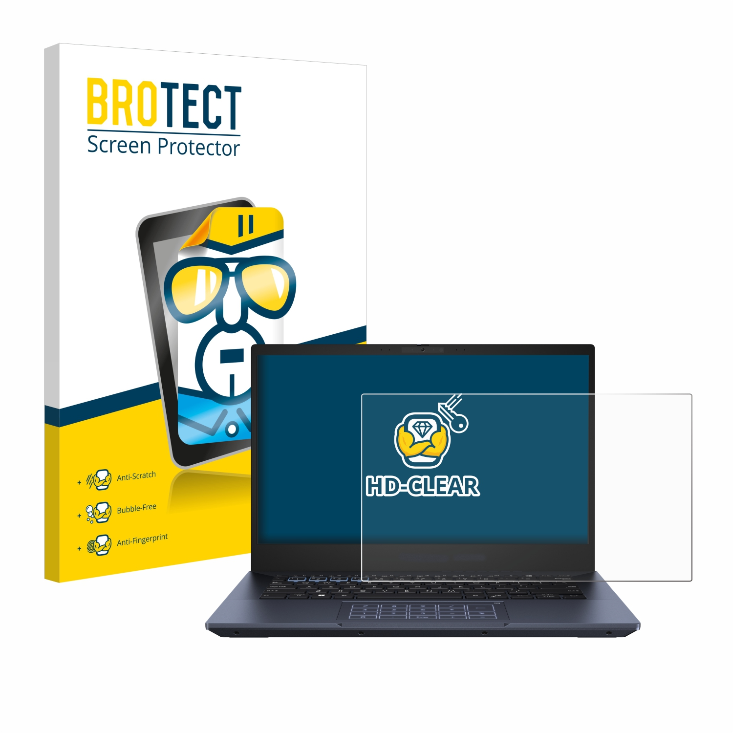 BROTECT klare B5 Schutzfolie(für ASUS ExpertBook B5402C) OLED