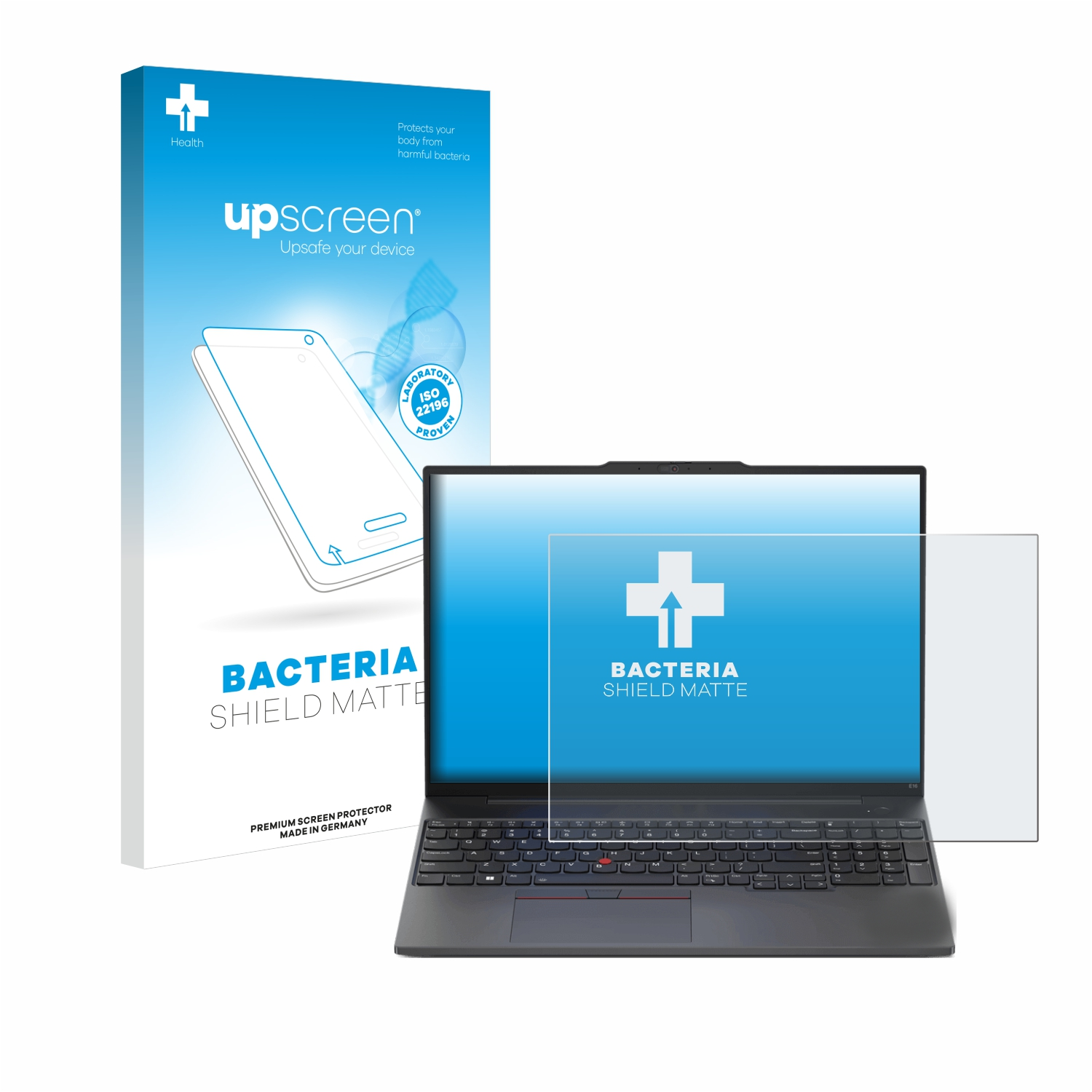 E16 Schutzfolie(für Gen ThinkPad 1) Lenovo entspiegelt matte antibakteriell UPSCREEN