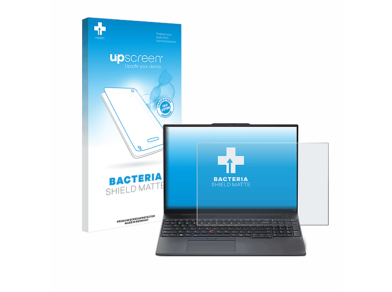 UPSCREEN antibakteriell entspiegelt matte ThinkPad E16 Lenovo 1) Schutzfolie(für Gen