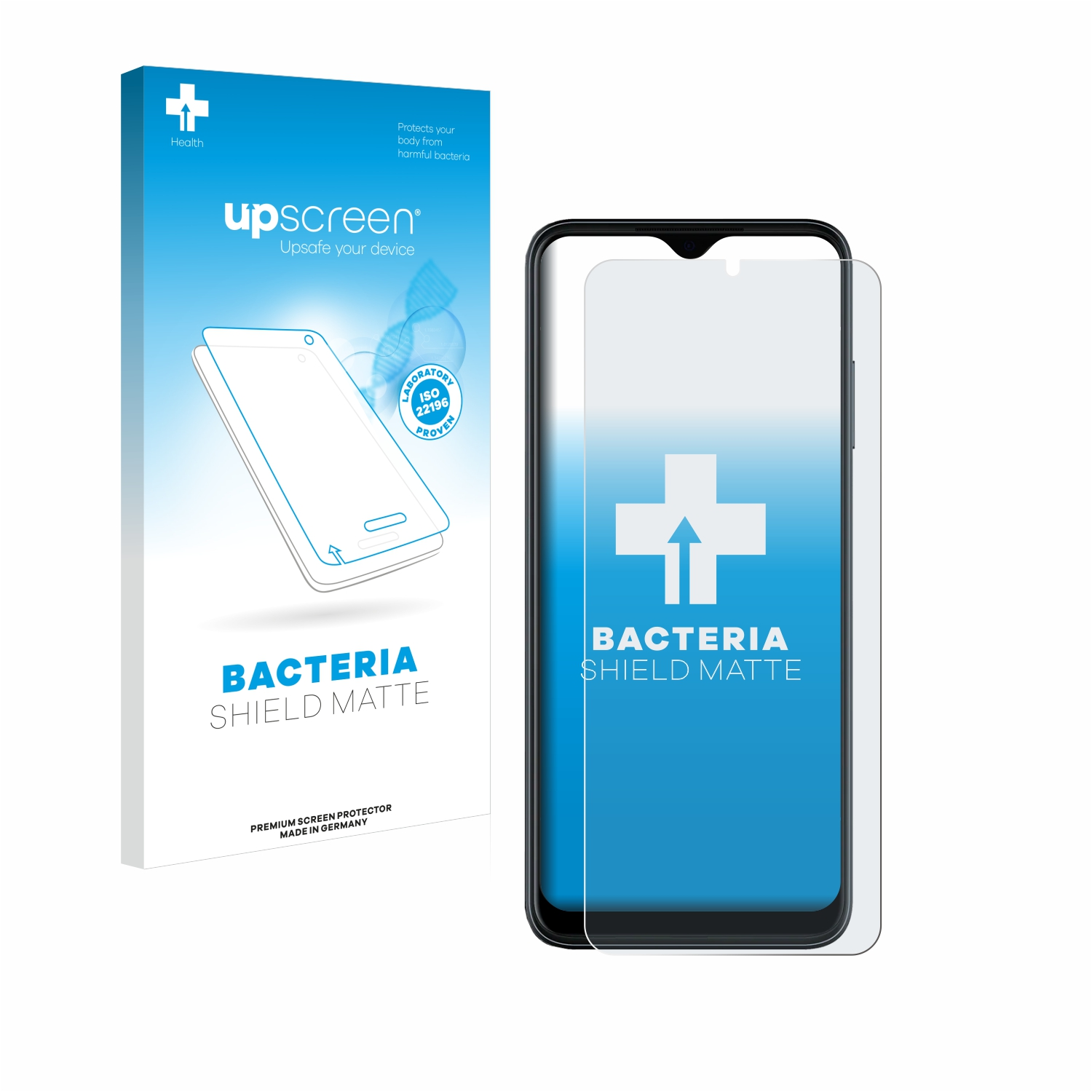 5G) Revvl entspiegelt Pro Schutzfolie(für 6 UPSCREEN matte antibakteriell T-Mobile