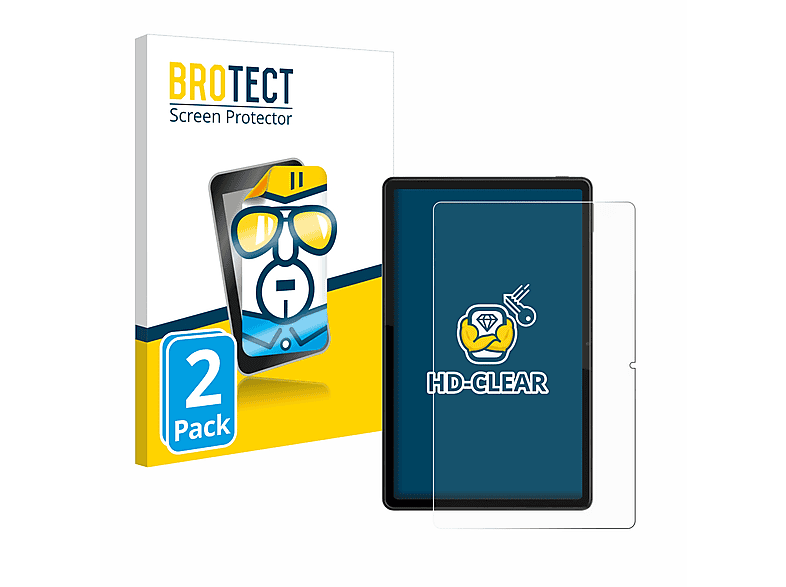 BROTECT 2x klare Schutzfolie(für HTC A104) | Tabletschutzfolien
