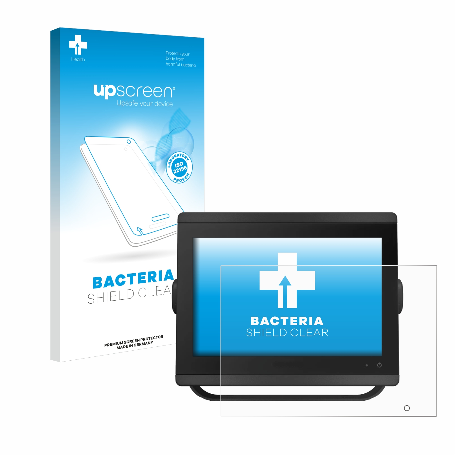 UPSCREEN antibakteriell klare Schutzfolie(für 8610) Garmin GPSMAP