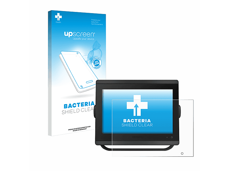 UPSCREEN antibakteriell klare Schutzfolie(für Garmin GPSMAP 8610)