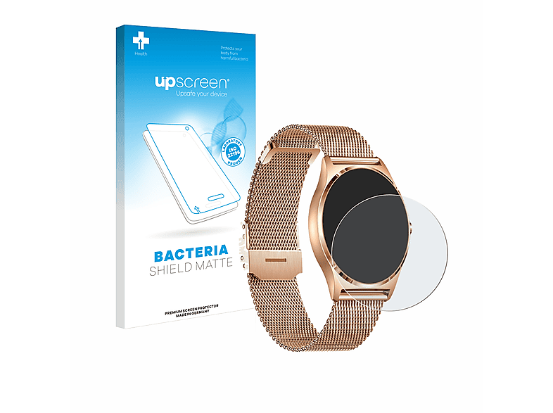 UPSCREEN antibakteriell entspiegelt matte Schutzfolie(für Xcoast X-Watch Joli XC Pro) | Smartwatch Schutzfolien & Gläser