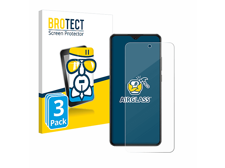 Nord klare Schutzfolie(für 3x OnePlus Airglass CE3) BROTECT