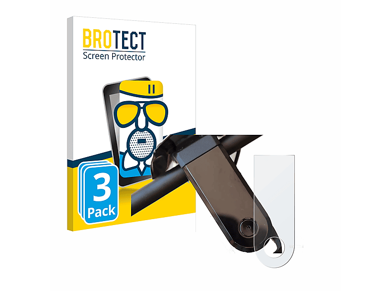 Max) 3x BROTECT KQi3 Airglass matte Schutzfolie(für NIU