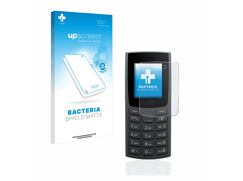 106 Nokia UPSCREEN (2023)) antibakteriell matte Schutzfolie(für entspiegelt