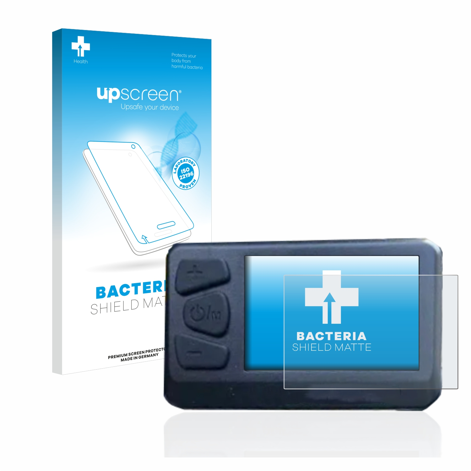 UPSCREEN antibakteriell entspiegelt matte Schutzfolie(für Zündapp LCD Z810 Display)