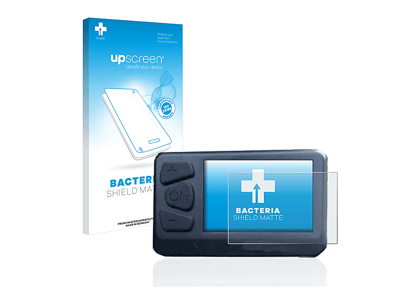 UPSCREEN antibakteriell entspiegelt matte Schutzfolie(für Zündapp Z810 LCD Display)
