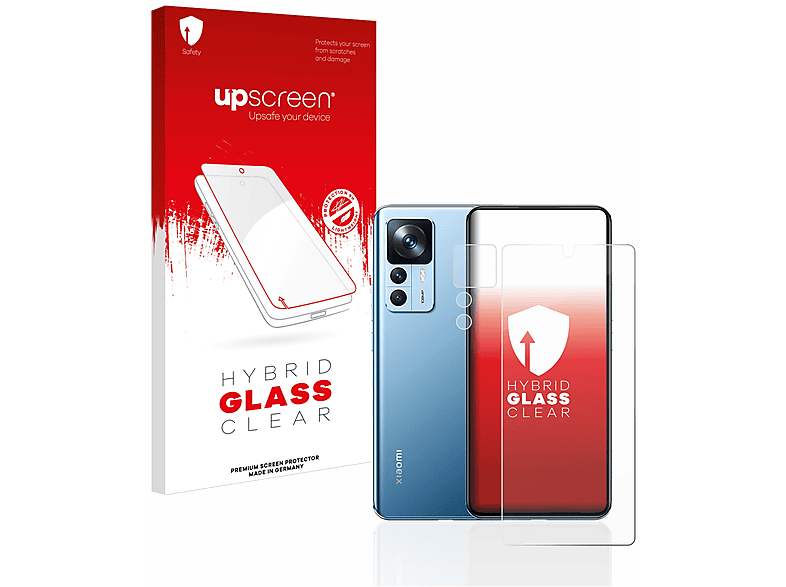 Schutzfolie(für UPSCREEN 12T (Display+Kamera)) klare Xiaomi