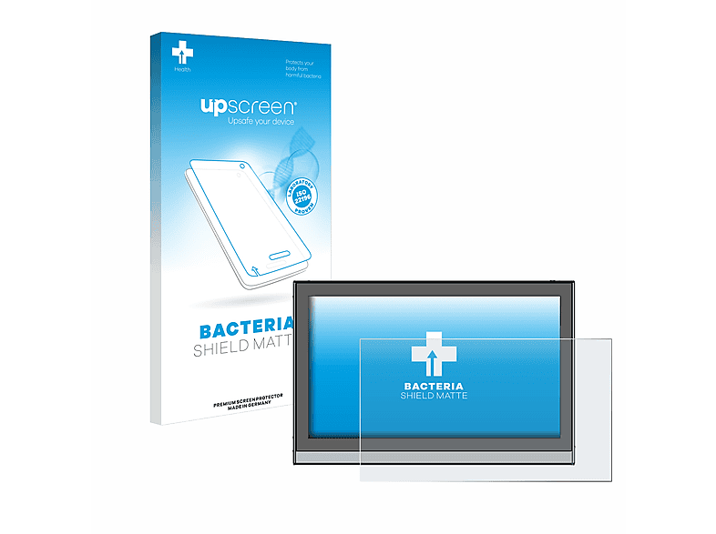 UPSCREEN antibakteriell entspiegelt matte Schutzfolie(für Beckhoff CP2918-0000)
